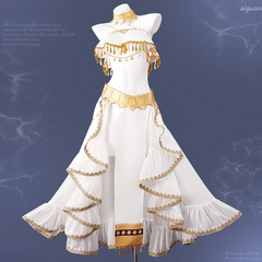 Lusha Princess Cosplay Costume The Mansion of Death 2, Custom Outfit for Halloween & Comic Con