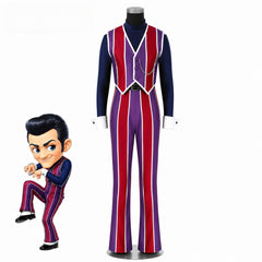 Robbie Rotten LazyTown Cosplay Costume, Custom Made for Halloween & Stage Show