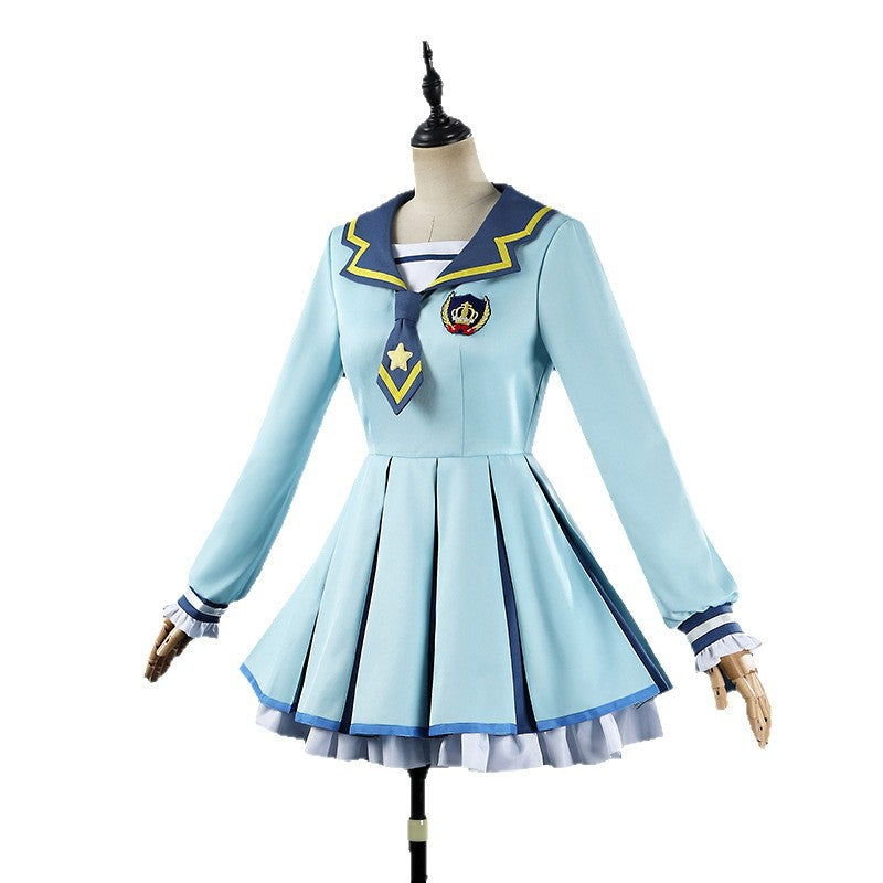 Aikatsu Stars! Yume Nonohara Seido Academy School Uniform Cosplay Costume Set