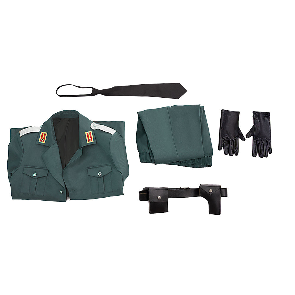 Halloweez Yuri Briar Cosplay Costume for Men, SPY x FAMILY Anime-Inspired Outfit with Accessories