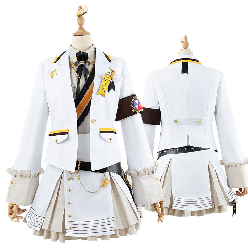World Project Kagamine Rin Hana Satonori Momoi Airi 2D Anime Costume Set - Project Sekai Cosplay - Halloweez