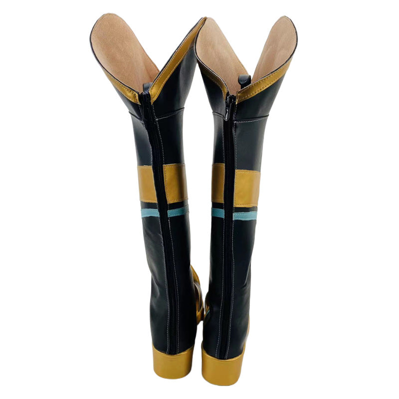 Genshin Impact Kaeya Cosplay Shoes for Anime Conventions and Performances - Halloweez