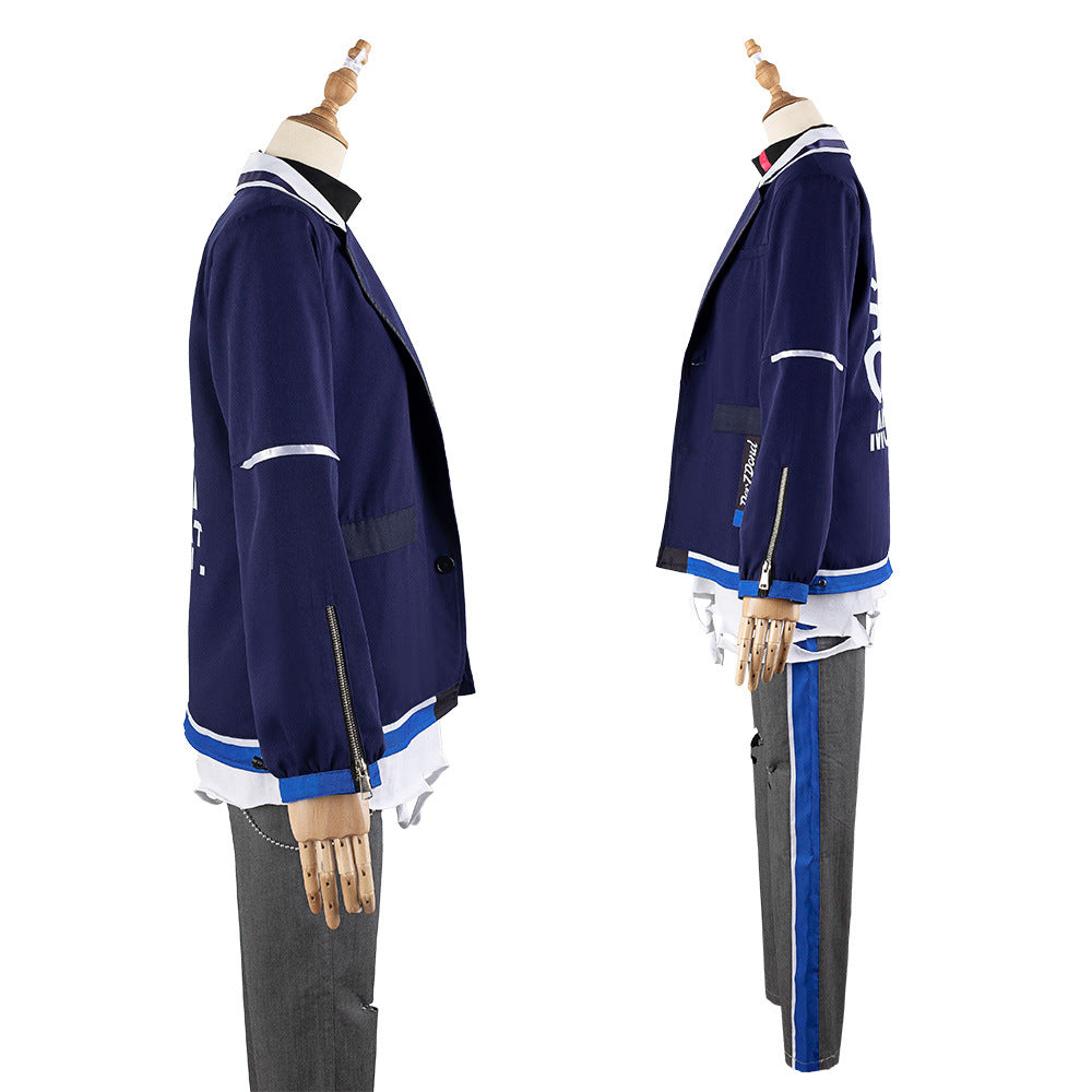 Project Sekai Aoyagi Toya Cosplay Costume - Anime Cosplay Outfit for Men and Women - Halloweez