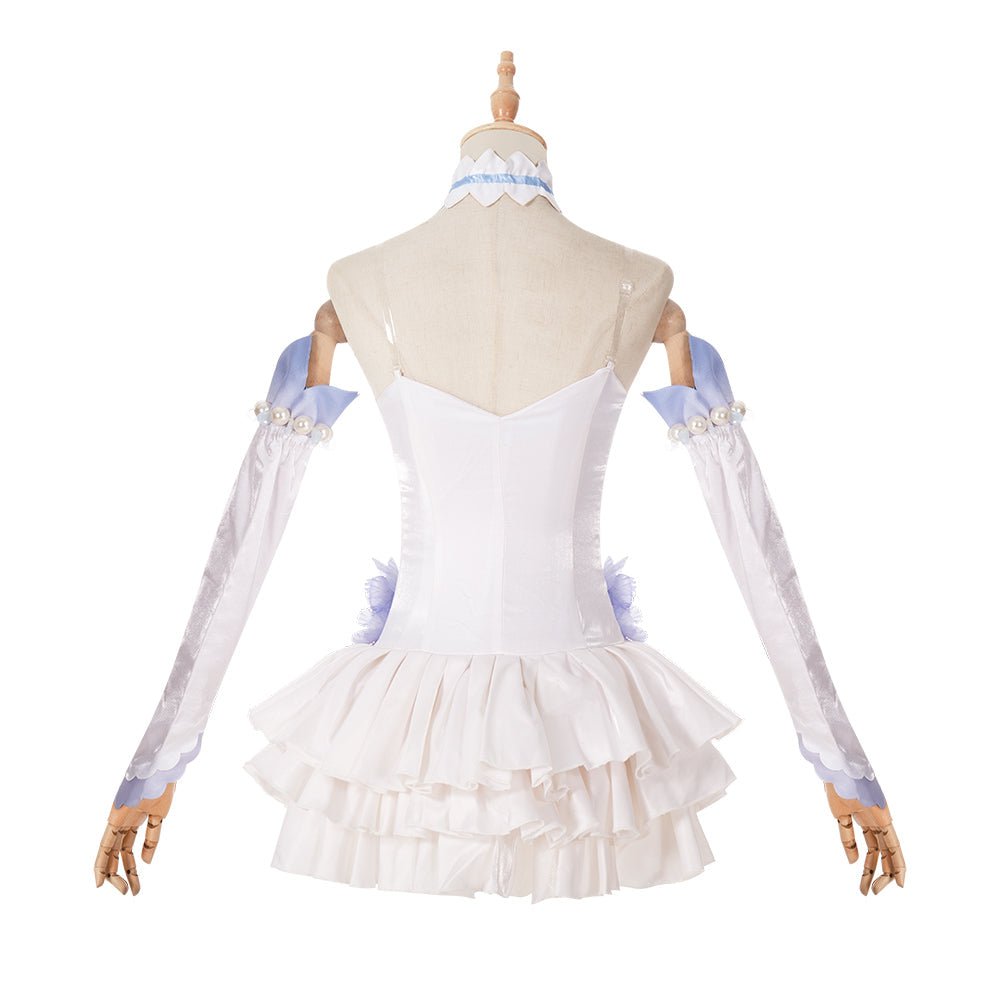 Disfraz de hada de las flores y mariposa rosa Hatsune Miku para Halloween para mujer