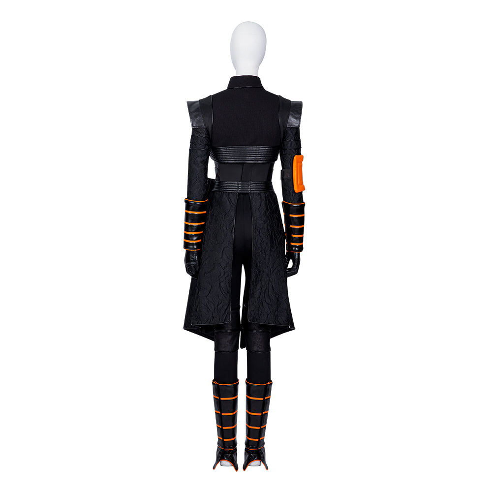 Disfraz de Boba Fett de Halloween: traje de cosplay premium para mujer de la serie The Mandalorian