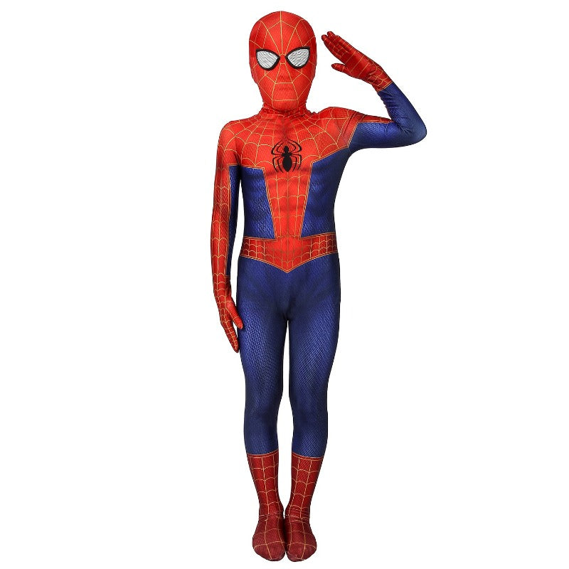 Costume de cosplay Spider-man Peter Parker pour enfants - Parfait pour Halloween