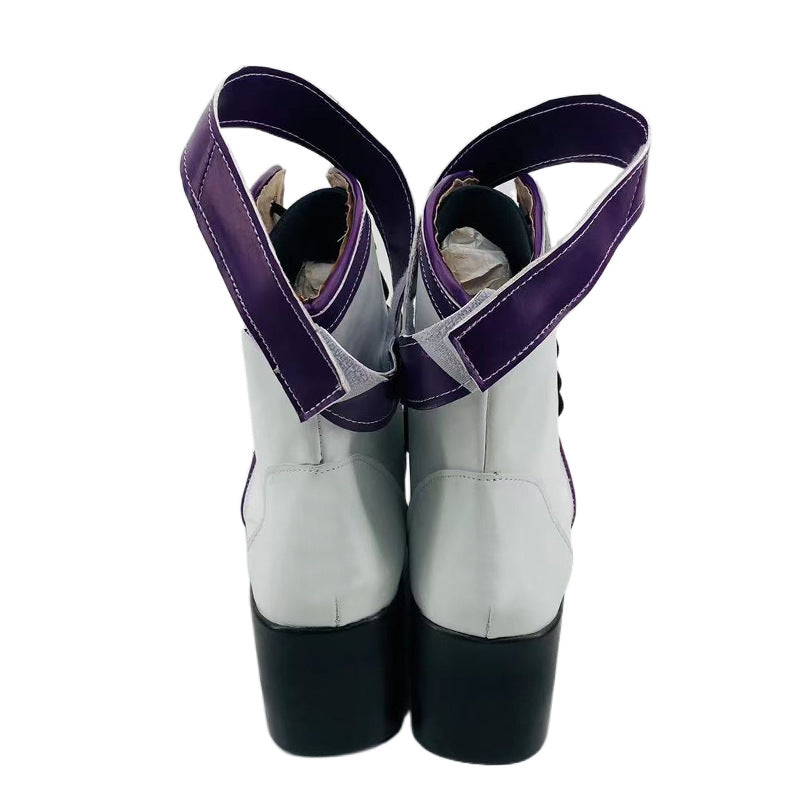 806 Honor of Kings Baili Shouyue True Me Hertz Cosplay Shoes for Anime Conventions - Halloweez