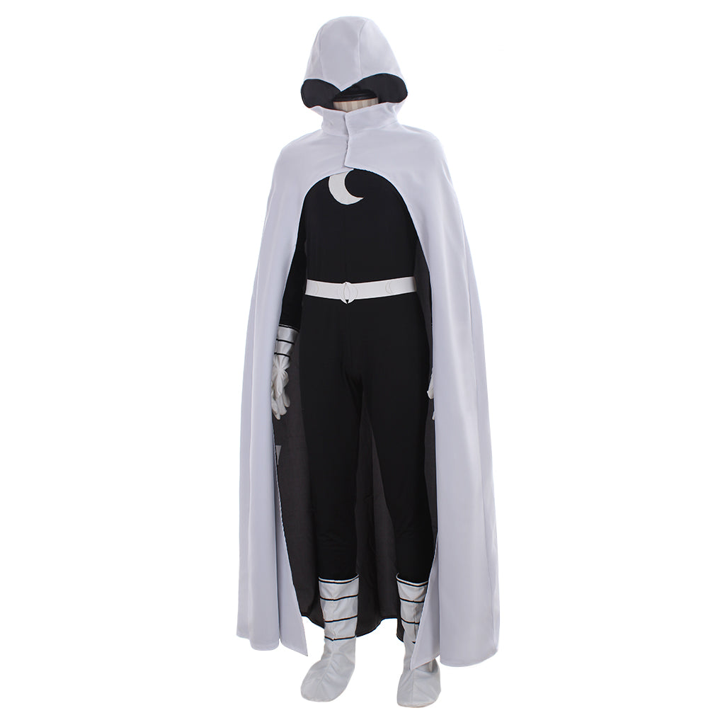 Halloweez Moonlight Knight Black Edition Cosplay Costume with Boot Covers - Halloweez