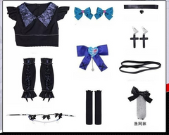 Persona Yano Ichigo Cosplay, Custom Night Phantom Costume for Halloween & Comic Con