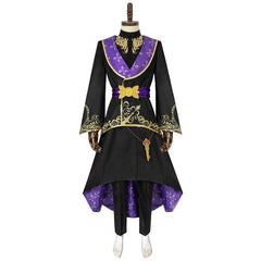 Disfraz de cosplay de Halloween: vestido de ceremonia Twisted Wonderland, conjunto completo, talla XL para adultos