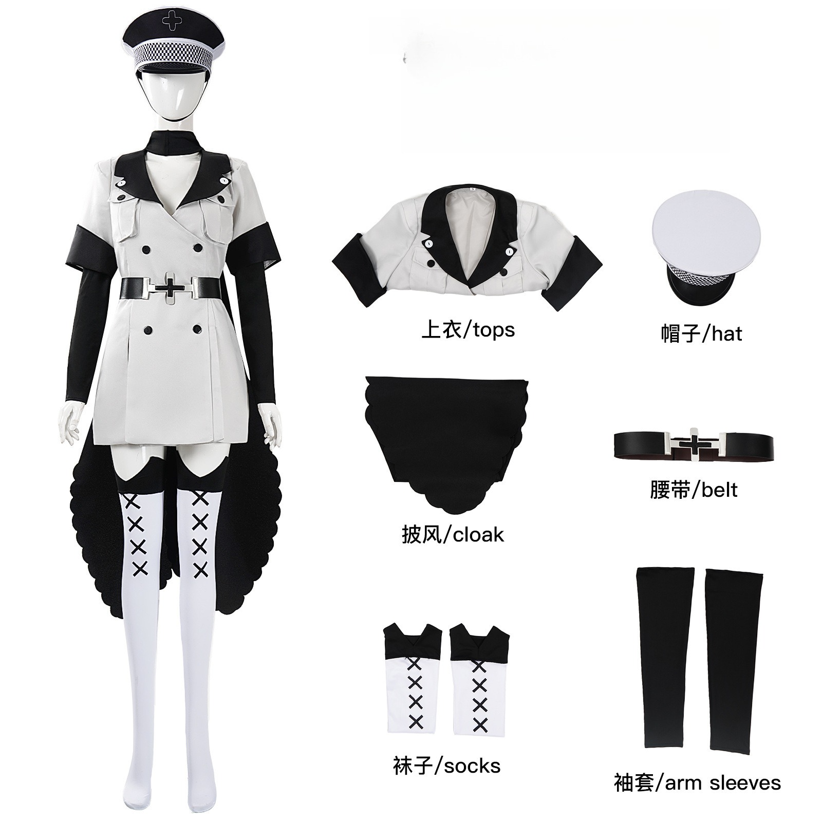 Akame ga Kill! Esdeath Cosplay Costume - Halloweez