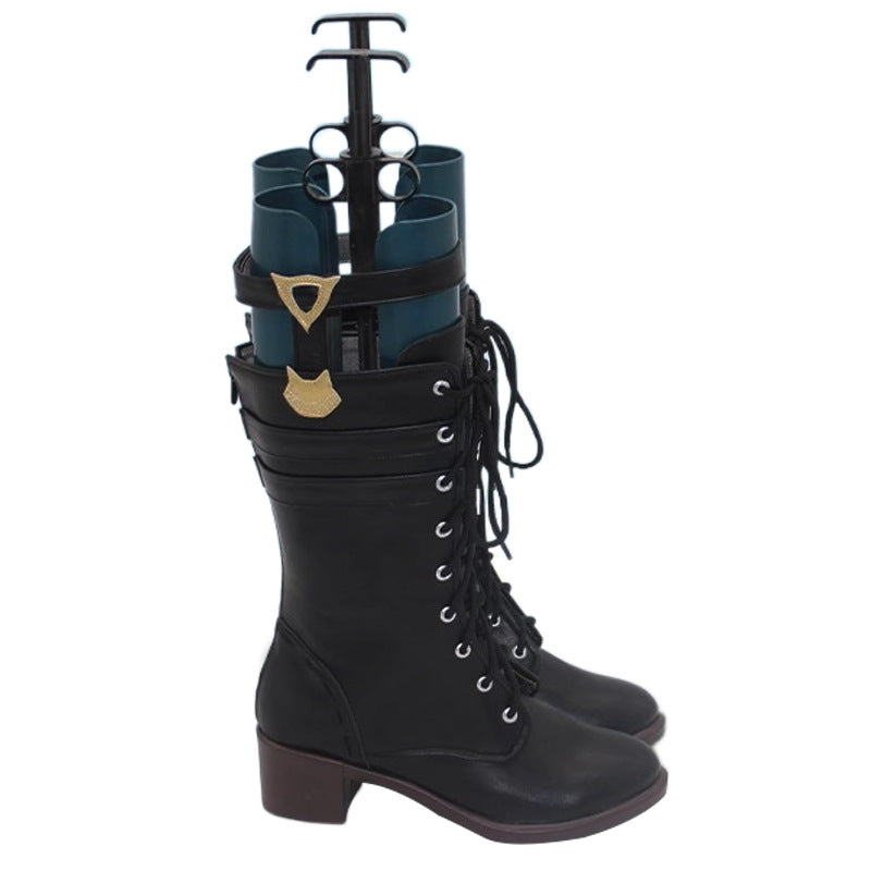 Genshin Impact Lynette Cosplay Shoes for Anime Conventions and Performances - Halloweez