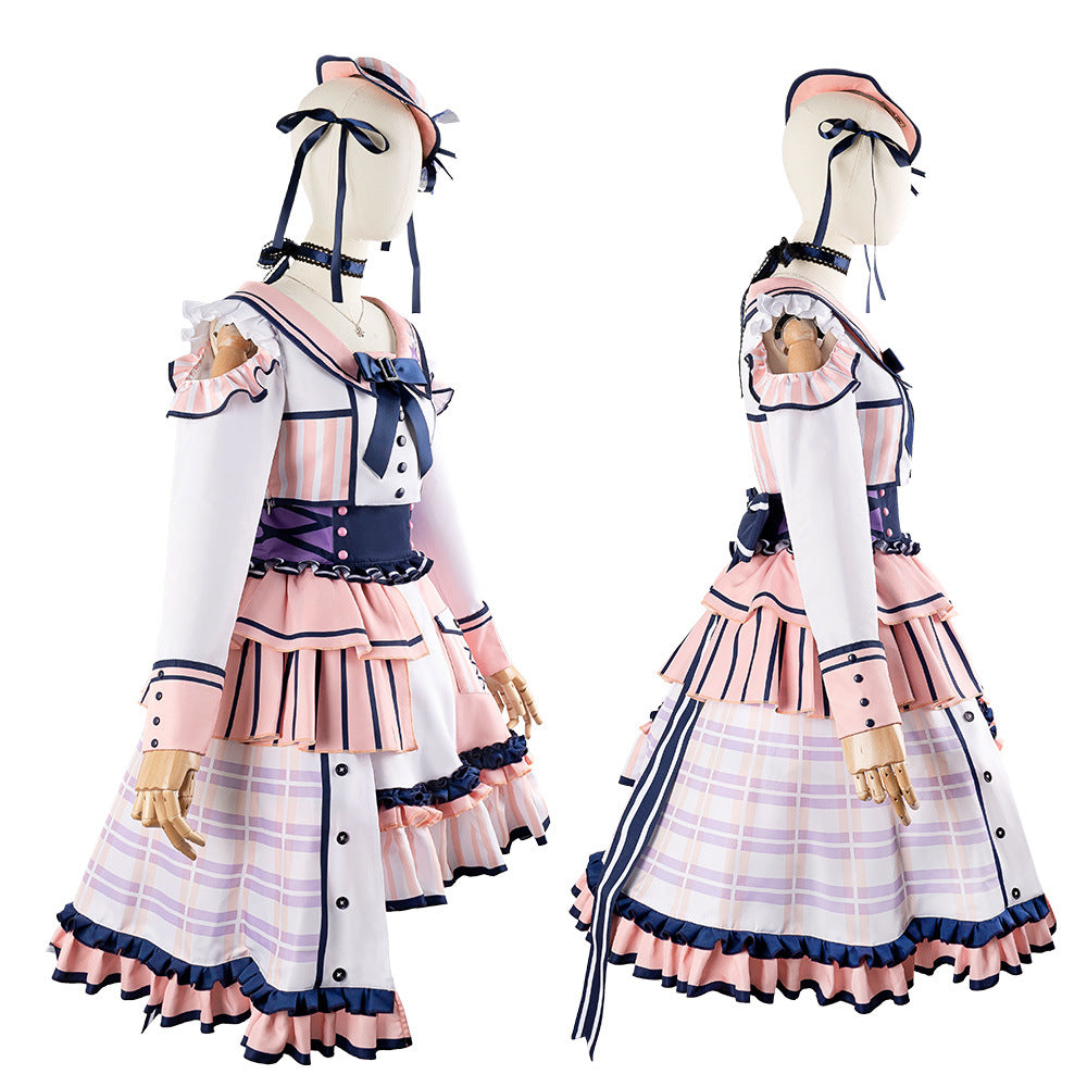BanG Dream Arisa Ichigaya 2D Cosplay Anime Girl Costume Set - High Quality Cosplay Outfit - Halloweez