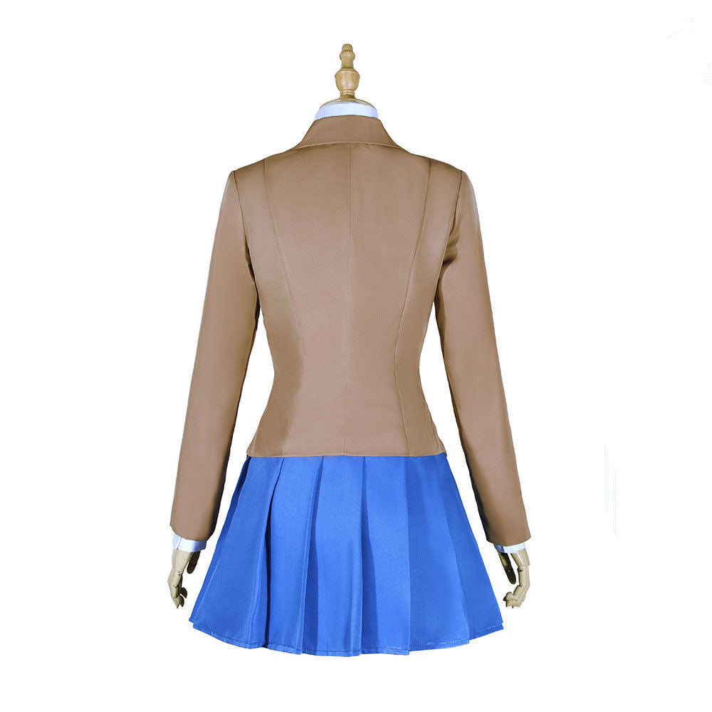 Doki Doki Literature Club Monika Cosplay Costume - High Quality Game Character Outfit - Halloweez