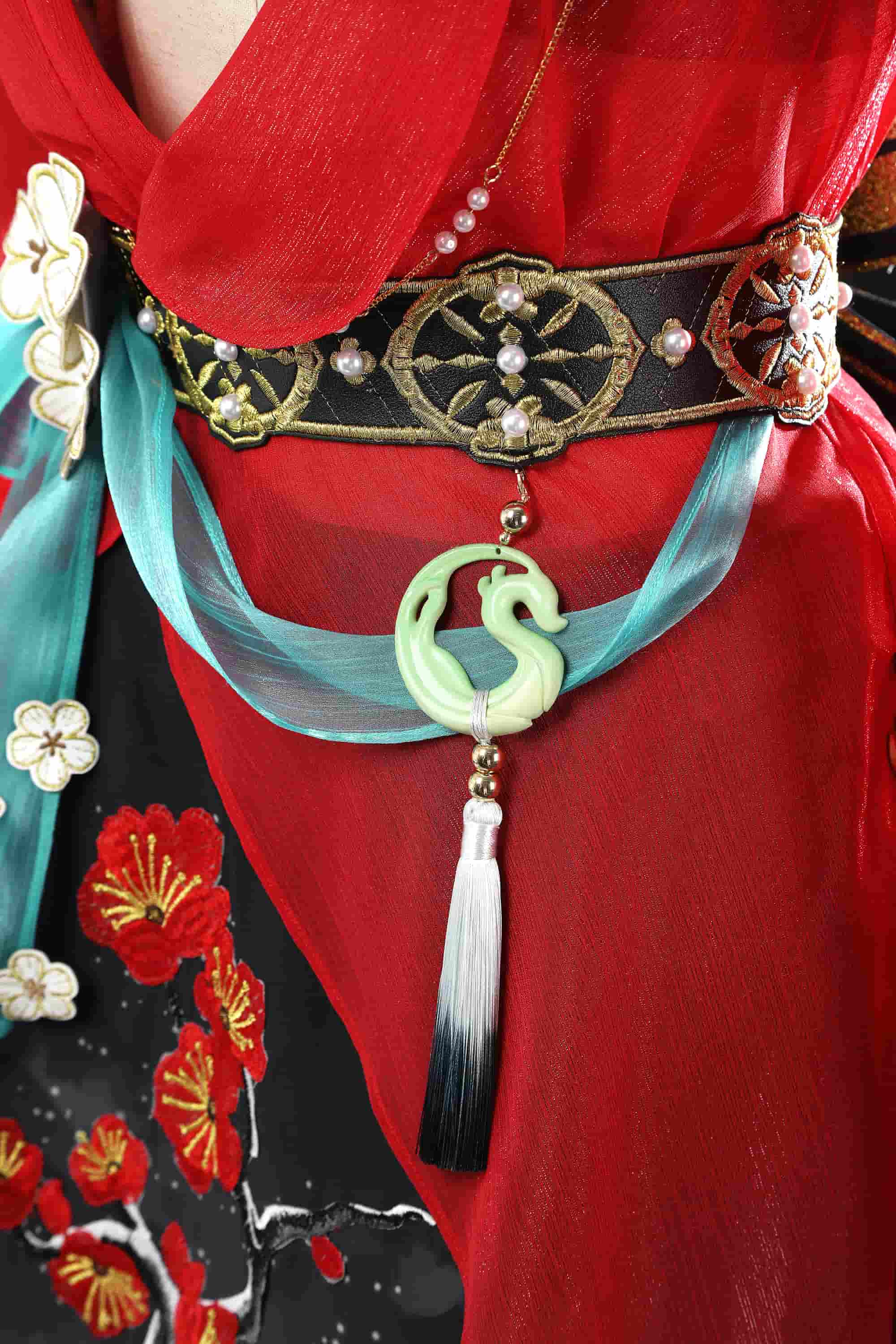 Naraka: Bladepoint Gu Qinghan Cosplay Costume - Wenchuxing Luxun Yuxiao New Year Outfit - Halloweez
