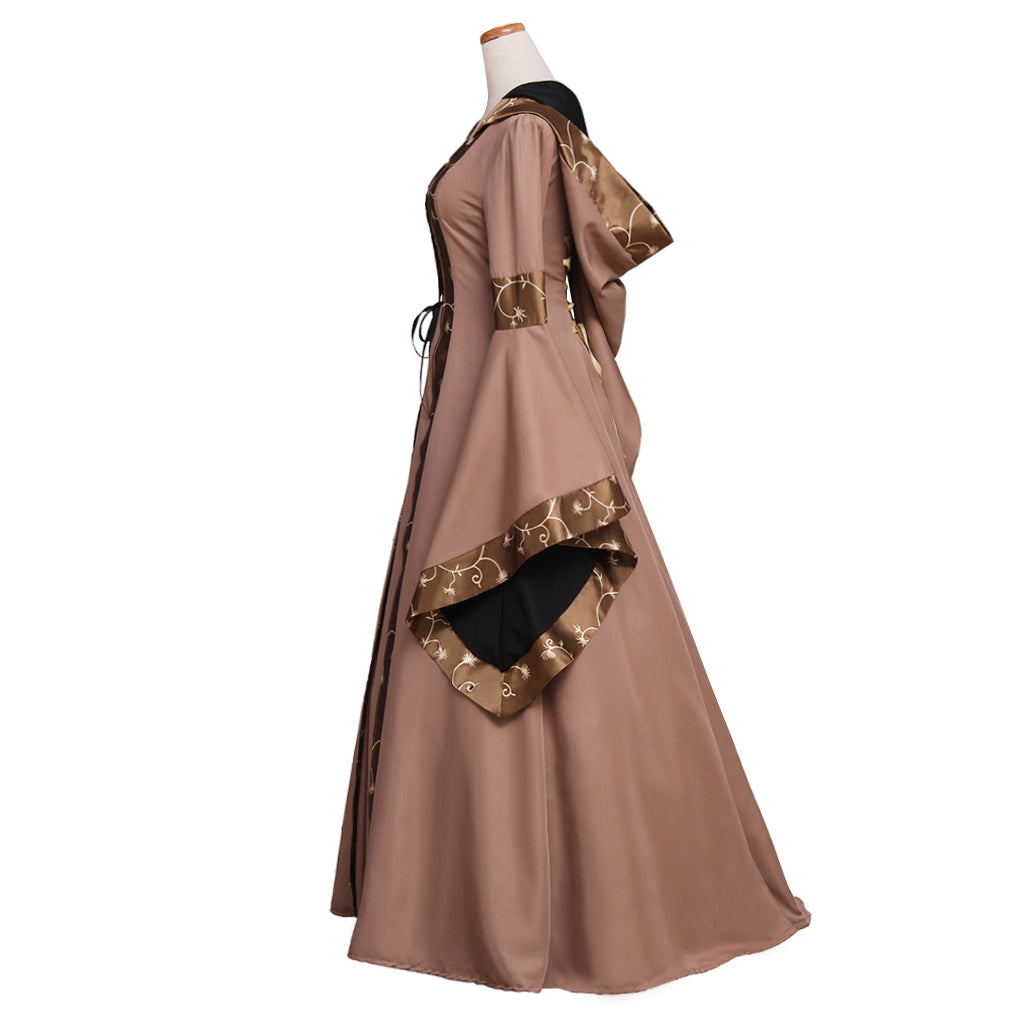 Elegant Medieval Retro Dress for Halloween, Carnival & Cosplay Events - Halloweez Brand