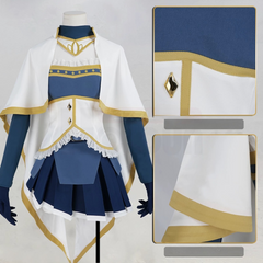 Madoka Magica Sayaka Cosplay, Custom Movie Battle Outfit for Halloween & Comic Con