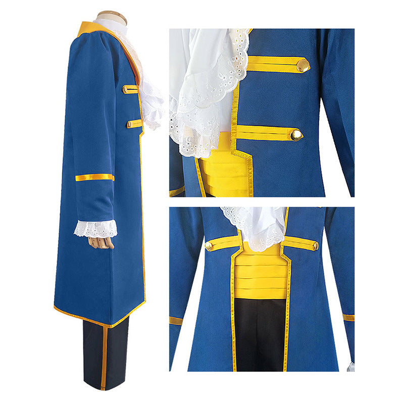Beauty and the Beast Prince Cosplay Costume for Halloween and Stage Performance - Halloweez