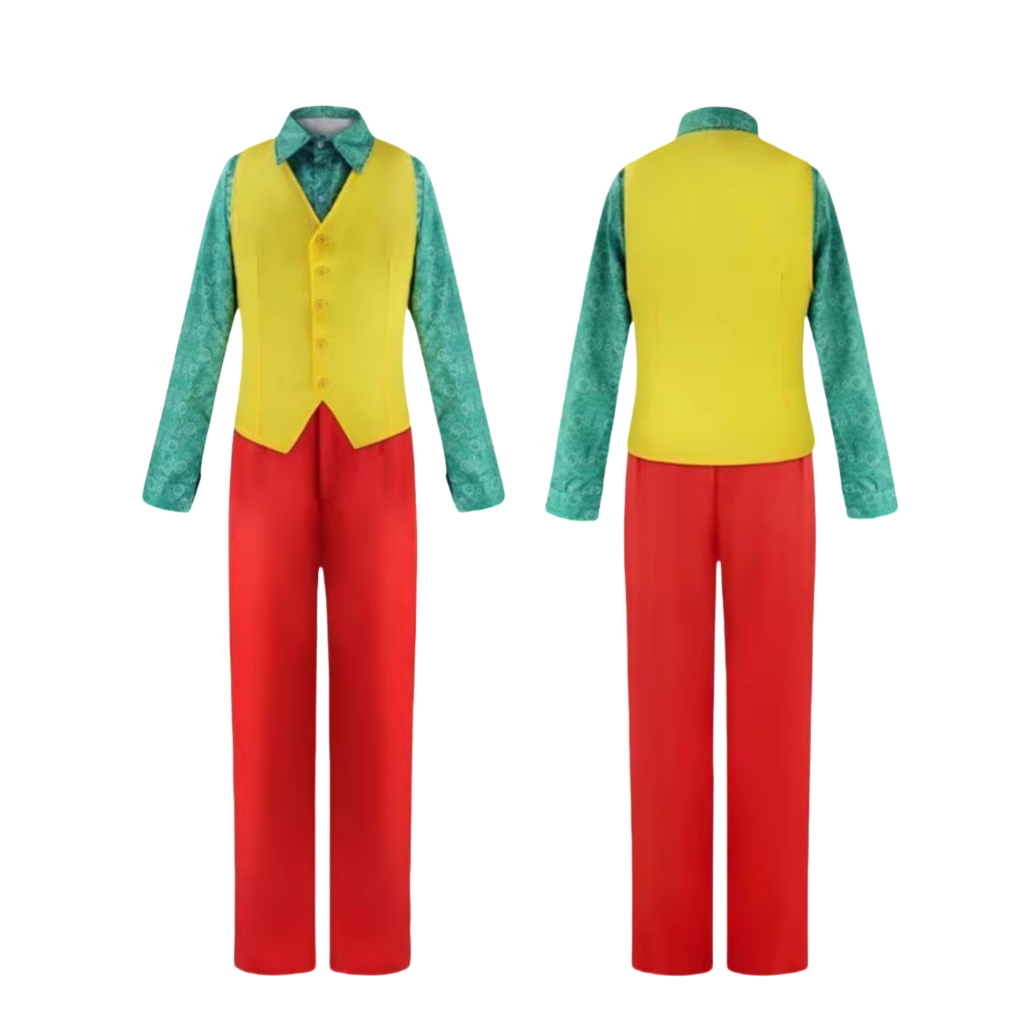 Joaquin Phoenix Joker Cosplay Costume for Halloween and Movie Themed Parties - Halloweez