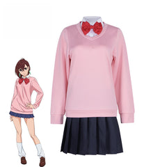 Dandadan Supernatural Armed Cosplay School Uniform Momoka Ayase Cosplay Costume Anime Outfit Hoodie