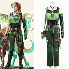 Valorant Skye Cosplay Costume Full Set | Premium Agent Outfit