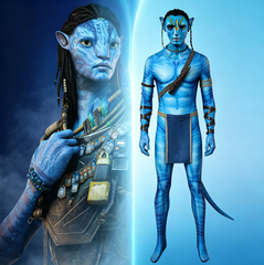 Avatar 2 The Way of Water Jack Sully Cosplay Costume - High Quality Movie Replica