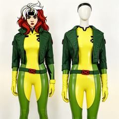 Halloweez Rogue Anna Marie X-Men '97 Cosplay Costume - Authentic Design