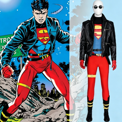 Halloweez Superboy Conner Kent Cosplay Costume - Authentic DC Comics Outfit
