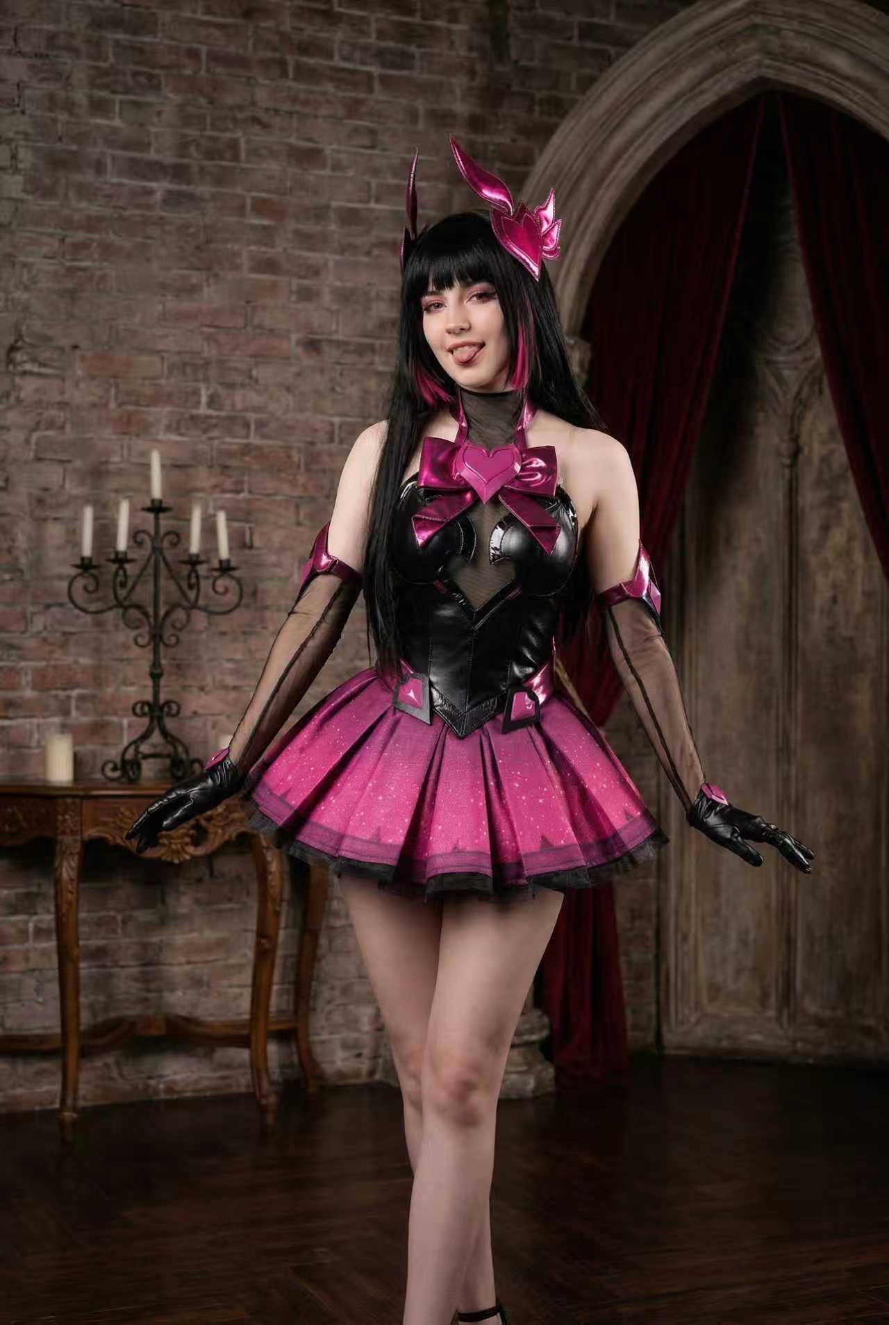 D.Va Cosplay Costume Overwatch Magic Girl Cosplay Suit Game Anime Costume for Women G5689 - Halloweez