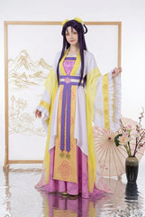 Though I Am An Inept Villainess Huang Linglin Cosplay Dress, Chinese Ancient Style Retro Costume, Anime Traditional Han Style Dress For Cosplay Party - Halloweez