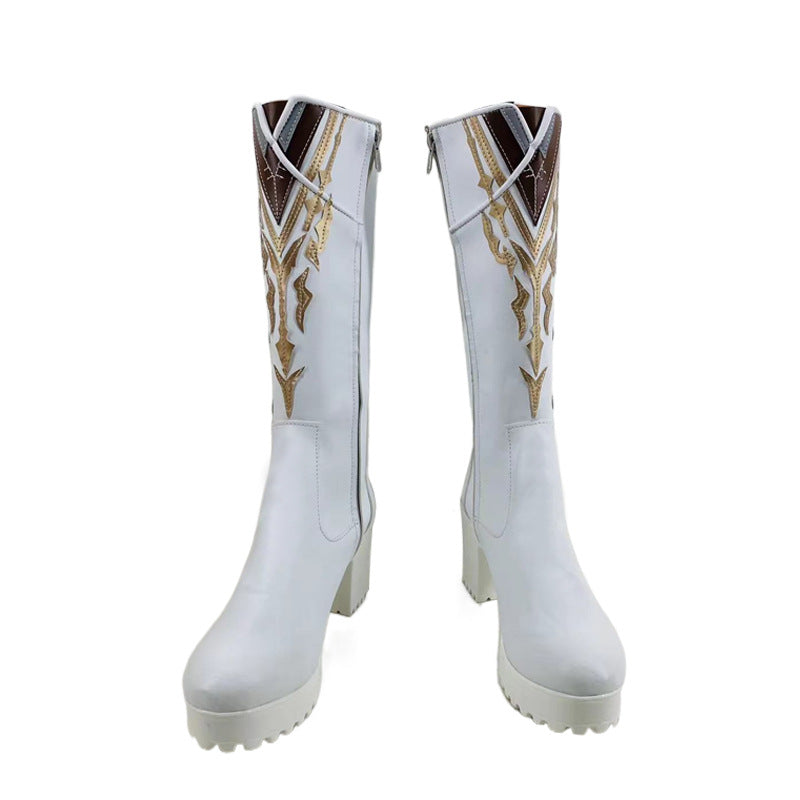 1266 Monday Love and Deep Space Shen Xinghui Light Hunter Cos Shoes for Anime Conventions and Performances - Halloweez
