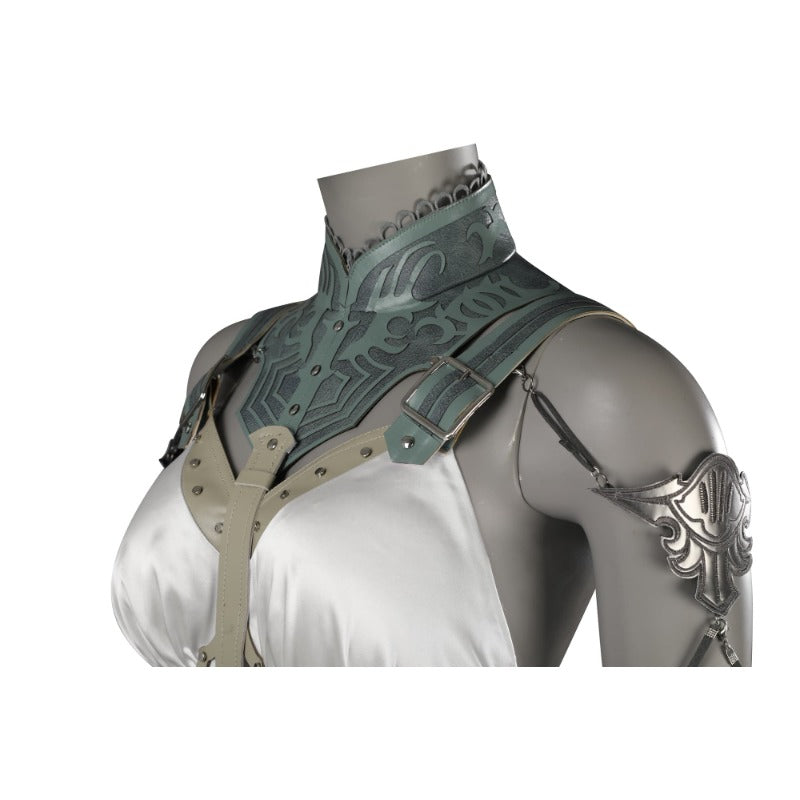 Halloweez Tifa Lockhart Cosplay - Alluring Skirt FF7 Rebirth Game Costume for Halloween & Stage