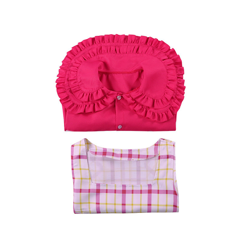 Adams Family Wednesday TV Series Enid Sinclair Werewolf Girl Cosplay Costume - Halloweez