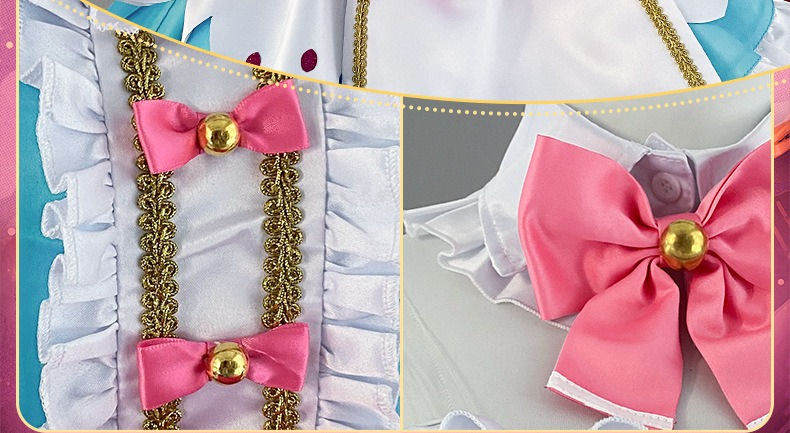 Honor of Kings Sanrio Daji My Melody Full Cosplay Costume Set - Halloweez