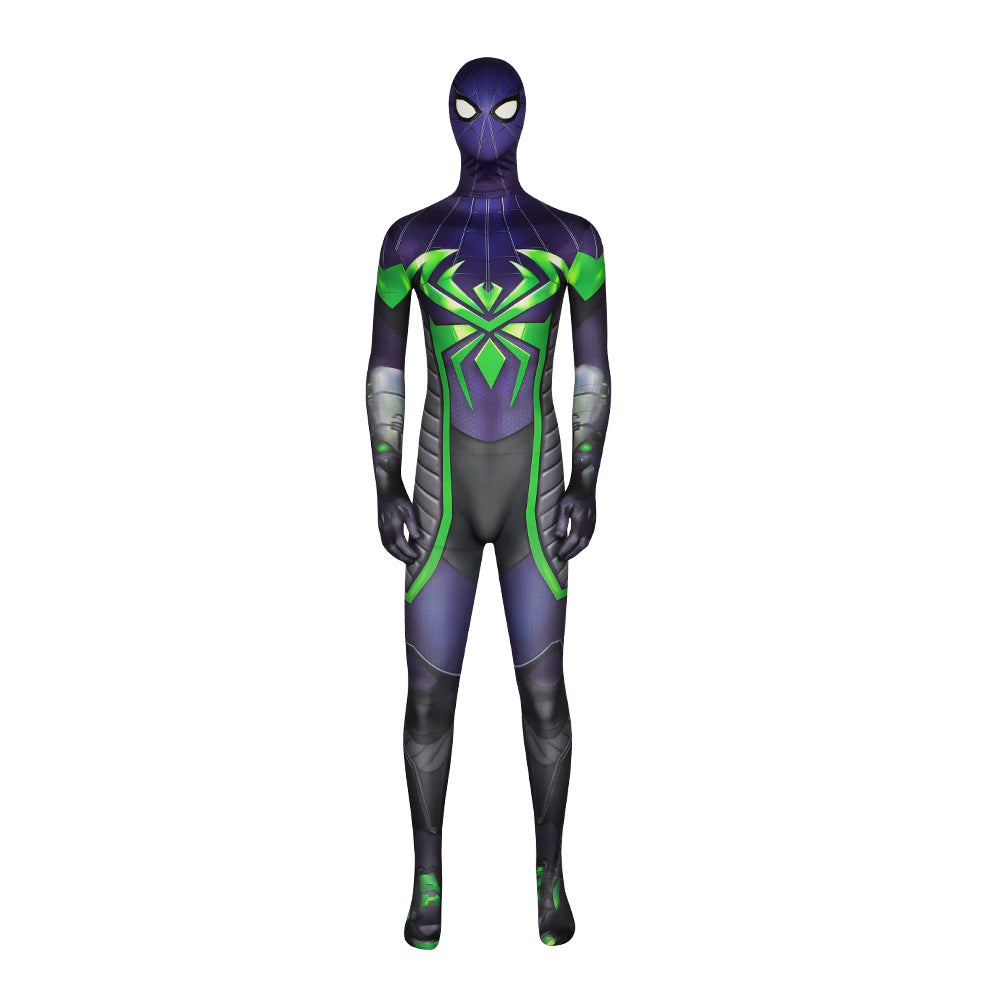 Spider-Man Cosplay Suit Tight Peter Parker Jumpsuit for Halloween and Stage Performance - Halloweez