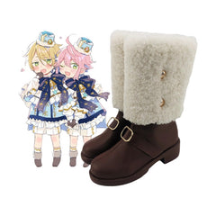 Branco Christmas Himemiya Tori Creation Spring River Universe Idol Fantasy Festival COS Shoes - Halloweez