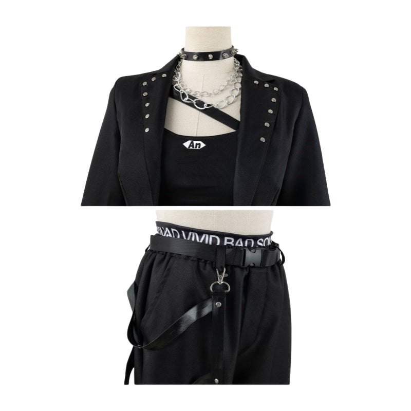 Shiraishi An Anime Costume Set for Girls - Project Sekai Cosplay Outfit - Halloweez