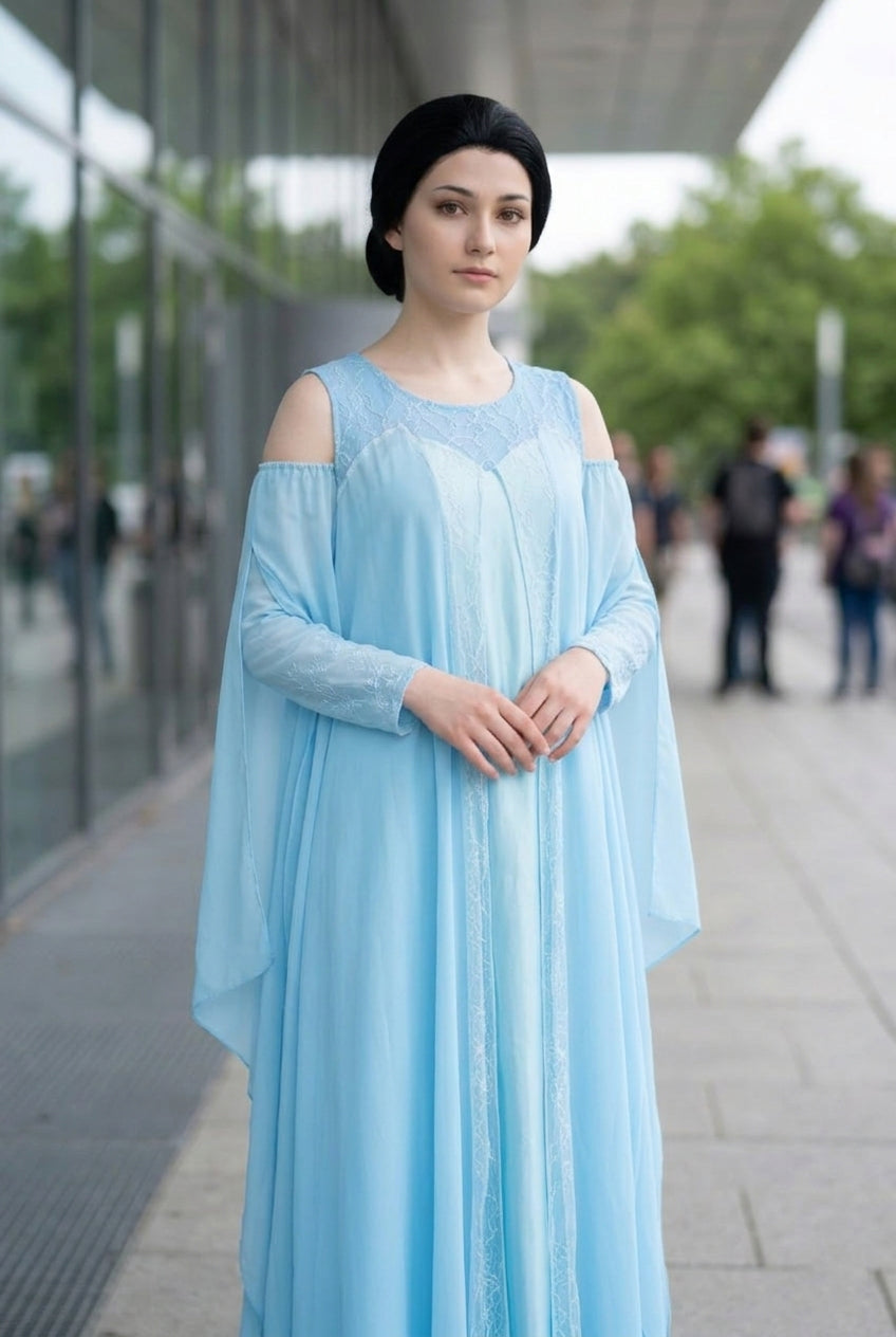 Star Wars Padmé Amidala Cosplay Costume - Halloweez