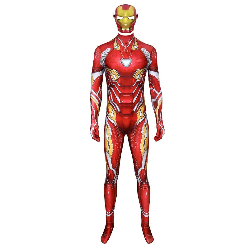 Halloweez Avengers Endgame Iron Man Suit - Tony Stark's Nanotech Cosplay