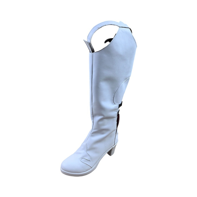 2242 Arknights Viviana the Candle Knight Cosplay Shoes for Anime Conventions and Performances - Halloweez