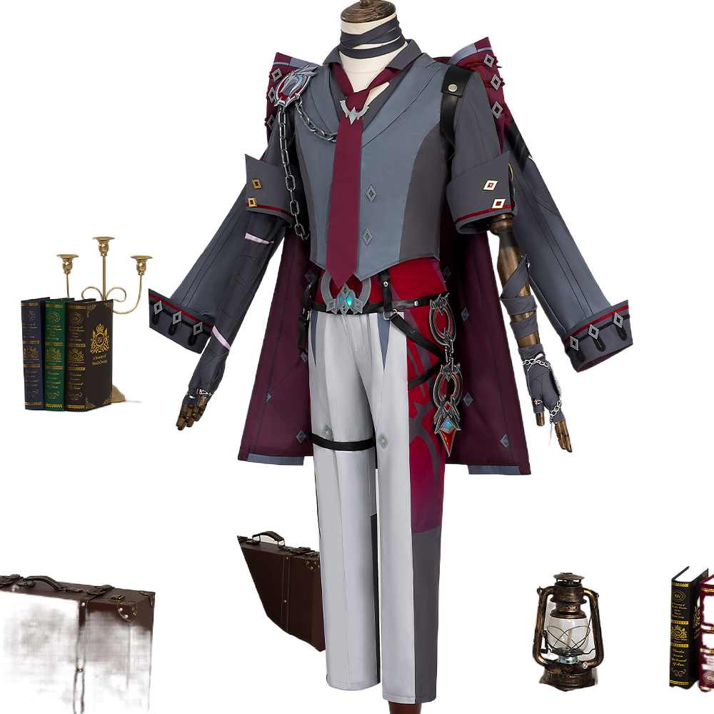 Halloweez Genshin Impact Wriothesley Cosplay Costume for Men