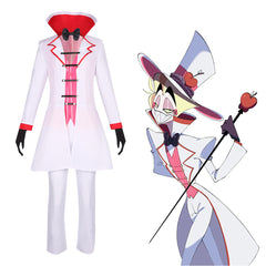 Hazbin Hotel Lucifer Cosplay Costume - King of Hell Halloween Performance Outfit