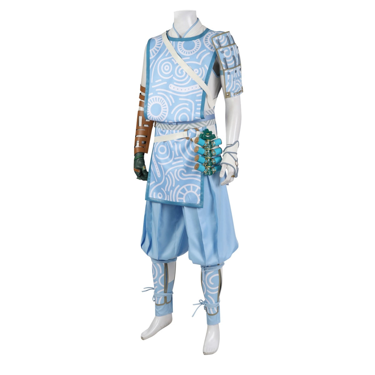 The Legend of Zelda: Breath of the Wild Link Cosplay Costume - Elf Set - Halloweez