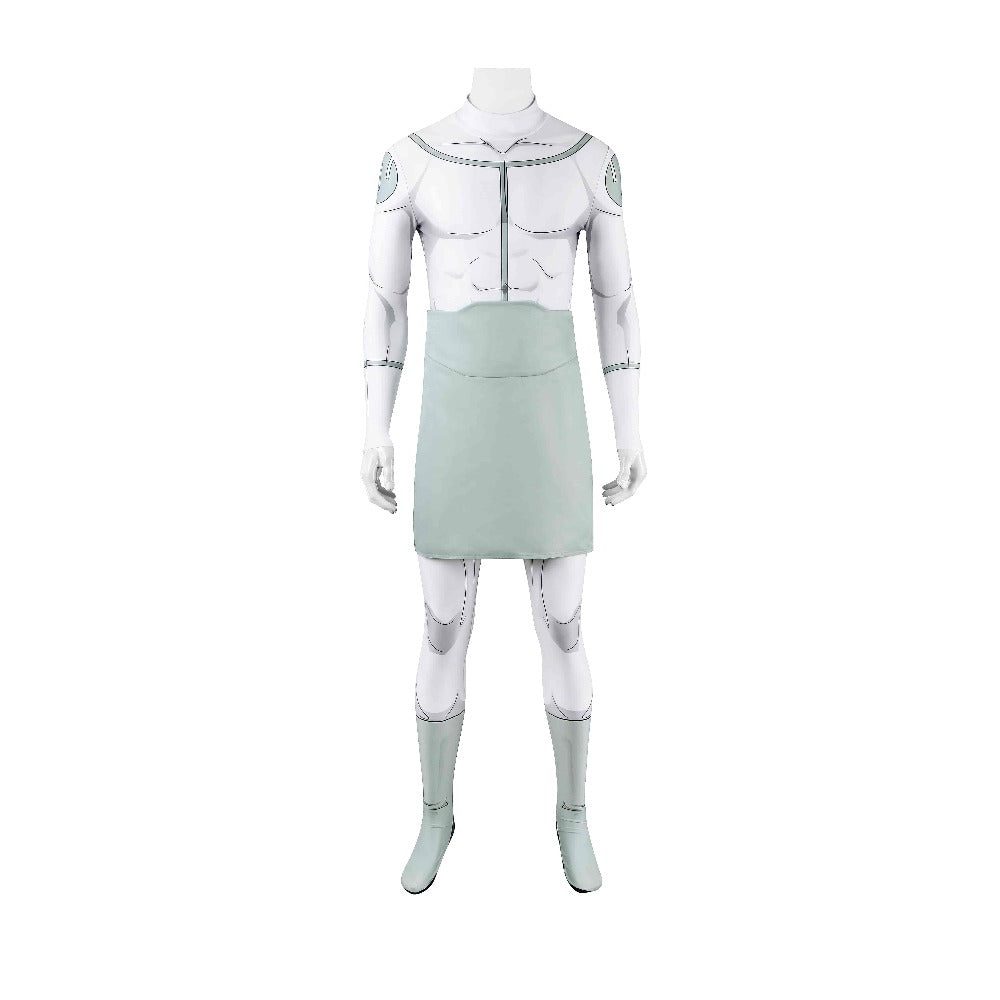 Invincible Viltrumite Mark Full Body Tights Cosplay Costume, Complete Invincible Youth Superhero Jumpsuit Outfit for Cosplay Party - Halloweez
