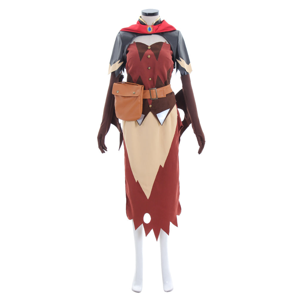 Halloweez Mercy Angela Cosplay Costume for Women | Overwatch-Inspired Full Suit Set