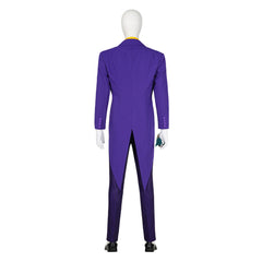 Halloweez Batman Animated Joker Costume Set for Men - Ultimate Cosplay Outfit