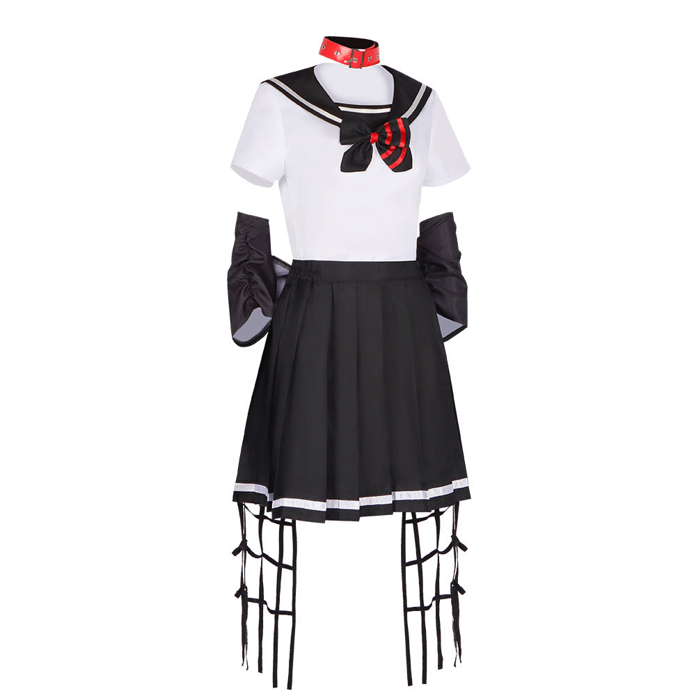 Dead Body Game Cosplay Costume Killer Hunter Sakimiyu Misaki Halloween Sailor Suit - Halloweez