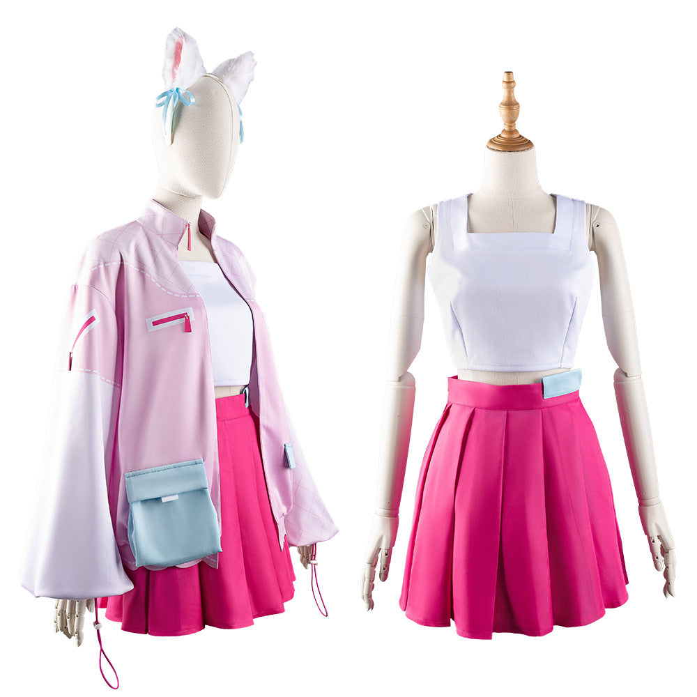 lovelive - Tennoji Rina Cosplay Costume - Halloweez