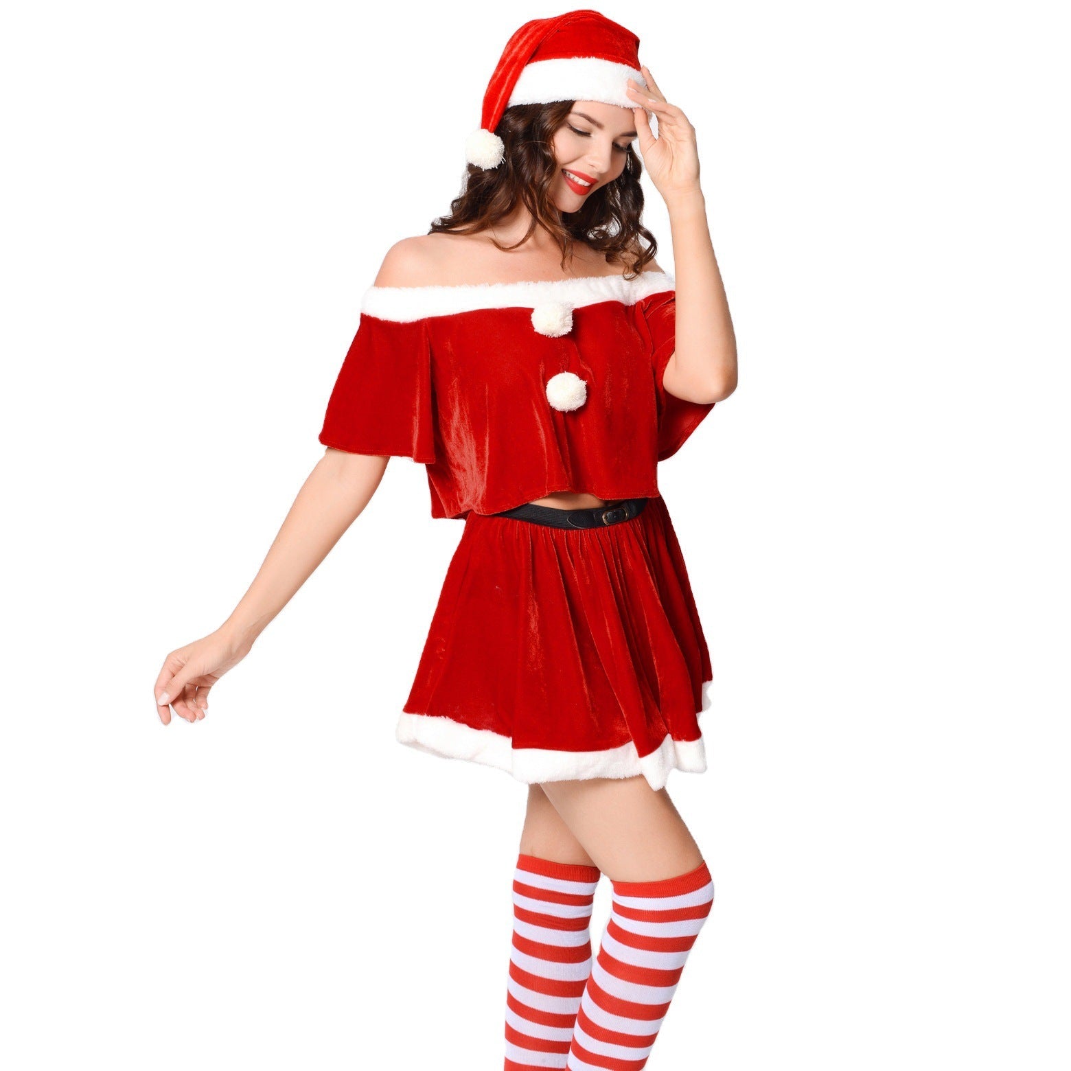 Elegant Halloweez Christmas Clothing for Stage Performances and New Year's Celebrations - Halloweez