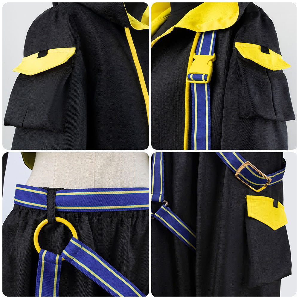 Magic Future 2023 KAITO Anime Cosplay Unisex Hooded Outfit - Vocaloid KAITO Costume - Halloweez